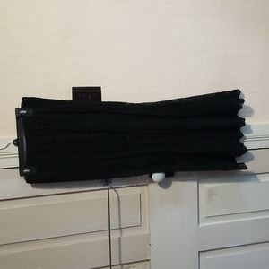 Long black skirt, S